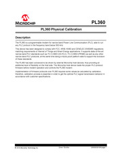 Microchip Technology PL360 User Manual