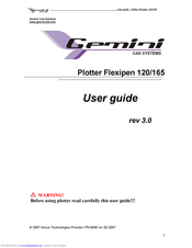 Gemini FlexiPen 120 User Manual