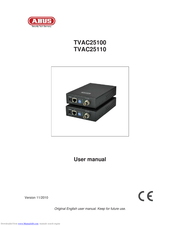 Abus TVAC25110 User Manual
