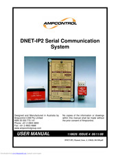 Ampcontrol DNET-IP2 User Manual