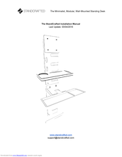 StandCrafted THE STANDCRAFTED DESK Installation Manual