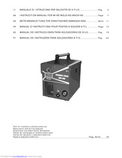 Elettro MIG 225 Instruction Manual