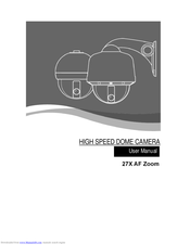 Aban Technology HIGH SPEED DOME CAMERA User Manual