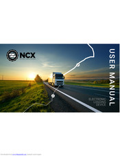 NCX ELD User Manual