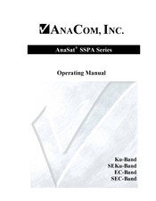 AnaCom AnaSat SSPA series Operating Manual