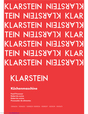 Klarstein 10031675 Manual