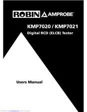 Robin AMPROBE KMP7020 User Manual