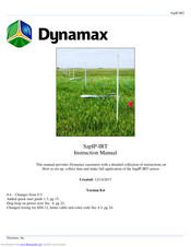 dynamax SapIP-IRT Instruction Manual