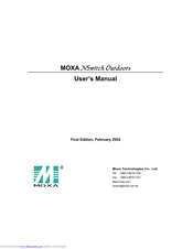 Moxa Technologies NSwitch Outdoors User Manual