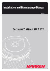 Harken Performa 40.2 STQP Installation And Maintenance Manual