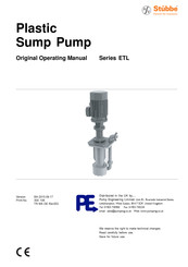 Stübbe ETL Series Operating Manual