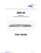 ave DMX-66 User Manual