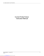 A.H. Systems CPF-630 Instruction Manual