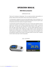 Hangzhou Chincan Trading Co., Ltd. RSD200 Operation Manual
