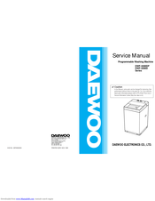 Daewoo Electronics DWF-5590DP Series Service Manual