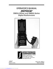 Spectronics Spectroline DMHA Series Operator's Manual