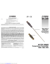 Omega MT12TX Series User Manual