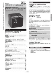 Krom Schroder FCU 505 Operating Instructions Manual
