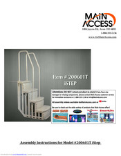 Main Access 200601T Assembly Instructions Manual