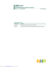 NXP Semiconductors PCAL6416AEV User Manual