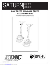 Edic Saturn 20LS3-BK-SV Owner's/Operator's Manual
