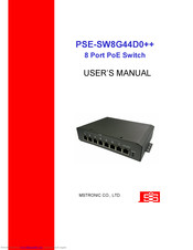 MSTRONIC PSE-SW8G44D0++ User Manual