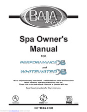 Baja Products Whitewater XS Owner's Manual