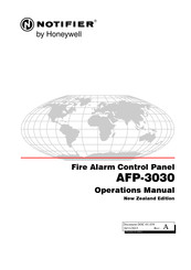 Notifier AFP-3030 Operation Manual