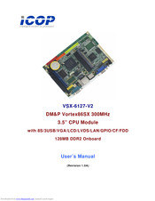 Icop VSX-6127-V2 User Manual