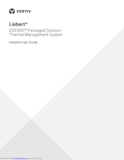 Vertiv Liebert DSE500 Installer/User Manual