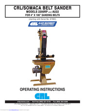 CRL AU22 Operating Instructions Manual