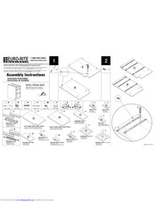 Euro-Rite Cabinets Vanity 3 Drawer Bank Assembly Instructions