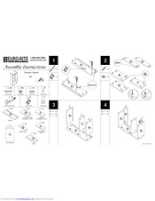 Euro-Rite Cabinets Overjohn Cabinet Assembly Instructions