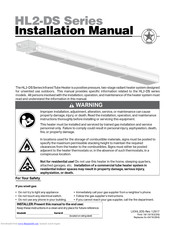 Radiant HL2-DS Series Installation Manual