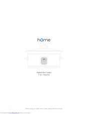 Home HME010001N Manual
