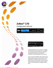 Zeevee ZvBox 170 Configuration Manual
