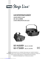 Stageline LE-172LED Instruction Manual