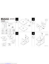 Euro-Rite Cabinets CLBS Assembly Instructions