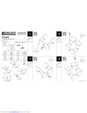Euro-Rite Cabinets CLCS Assembly Instructions