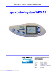 Pichler WPS A3 Manual