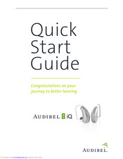Audibel A4 iQ R Quick Start Manual