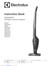 Electrolux Ergorapido ZB3324BP Instruction Book