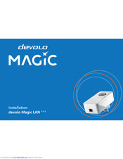Devolo Magic LAN 1-1-1 Installation Manual