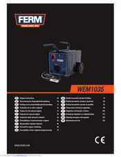 Ferm WEM1035 Original Instructions Manual