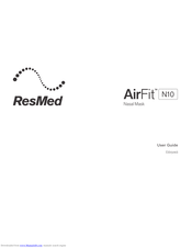 ResMed AirFit N10 User Manual