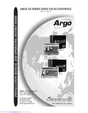 Argo AZ Series Installation Manual And Operating Instructions