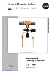 Samson 2403 Mounting And Operating Instructions