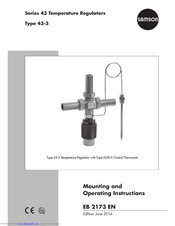 Samson series 43 Mounting And Operating Instructions