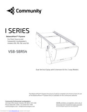 Community I SERIES Instructions Manual