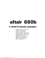 MITS altair 680b Assembly